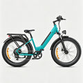 Azul Gema-Bicicleta eléctrica E26